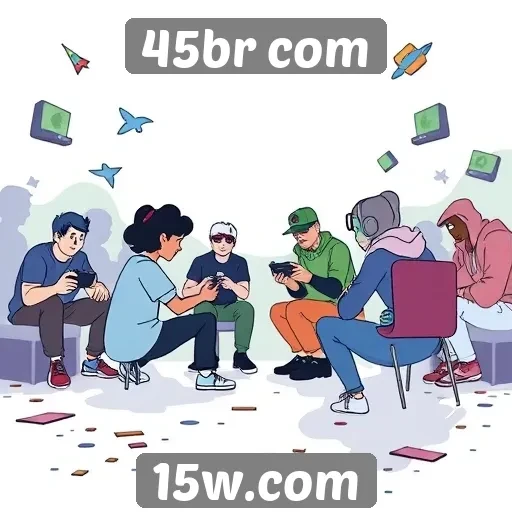 Explorando a comunidade de jogadores no 45br com