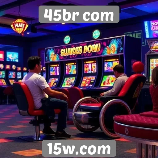 Acessibilidade em jogos no site 45br com