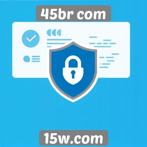 Recursos de segurança no site 45br com são confiáveis